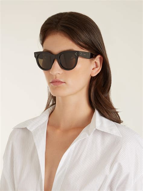 celine baby audrey sunglasses ebay|Celine 60mm flat top sunglasses.